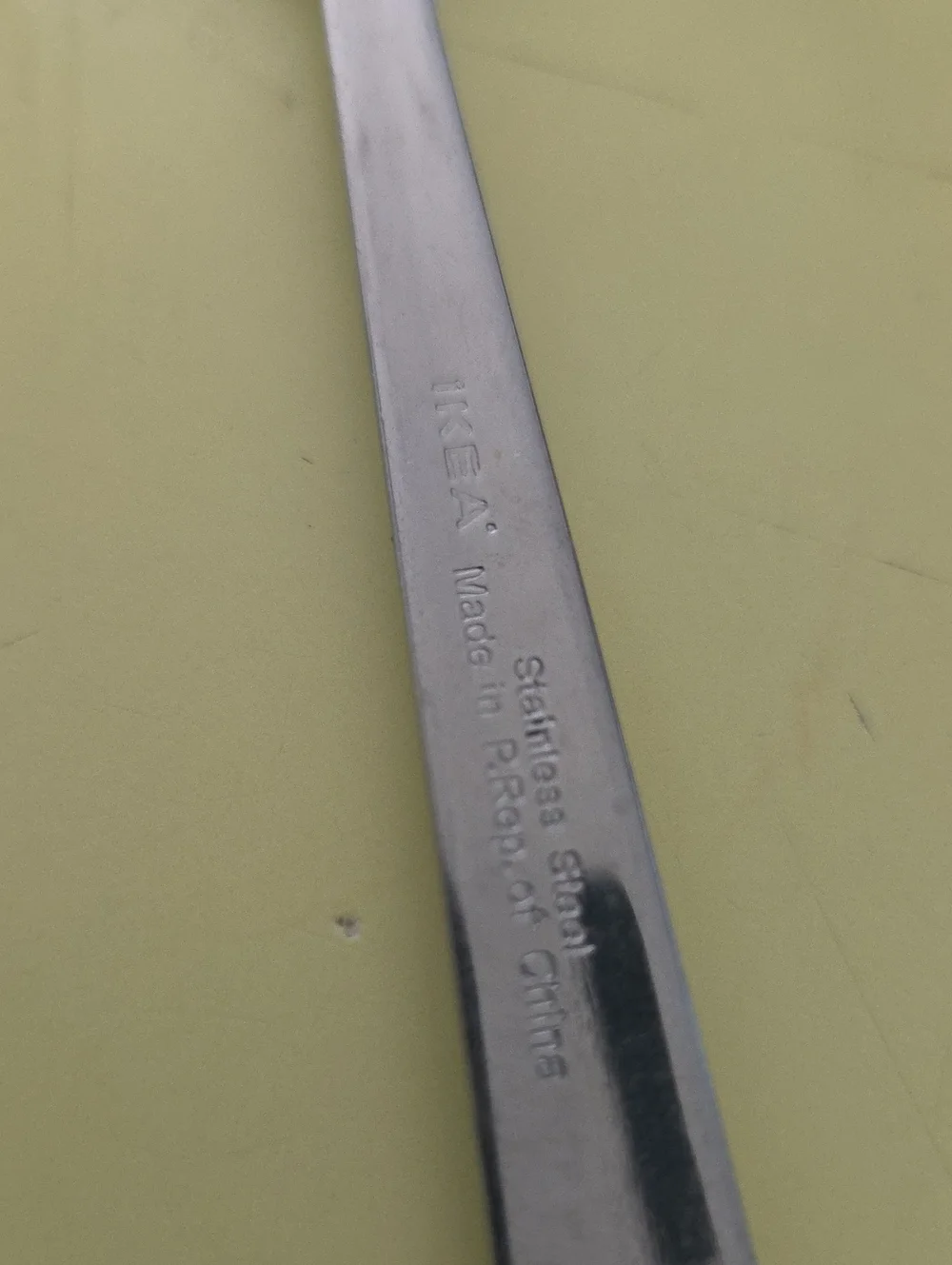 IKEA polished silver